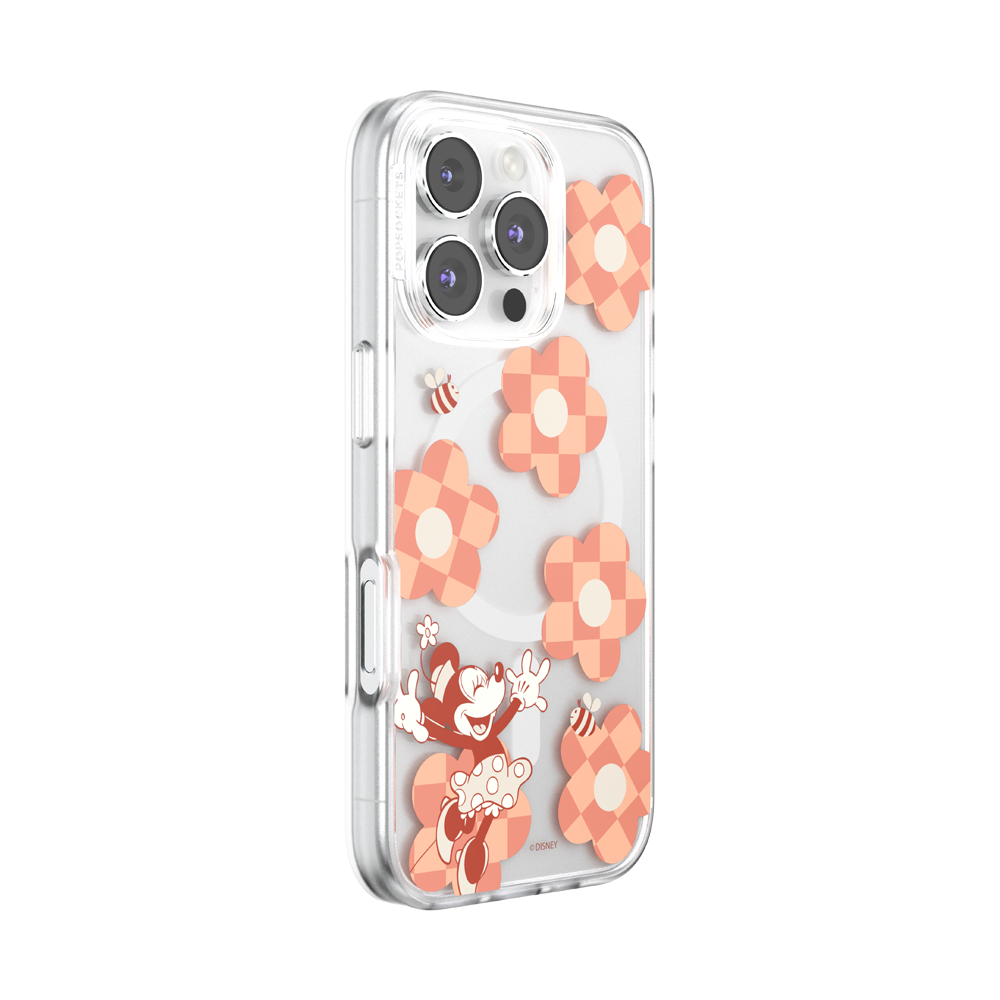 Minnie Checkered Flower  — iPhone 16 Pro MagSafe Case - US 25098