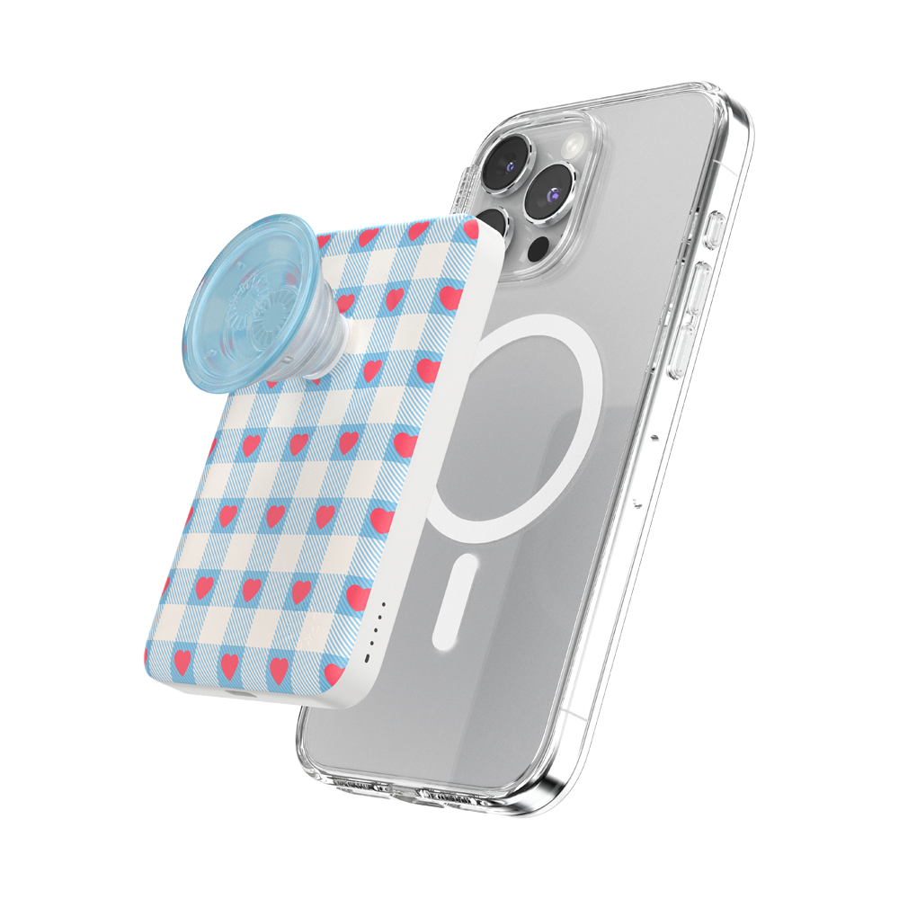 Berry Sweet Gingham — MagSafe PowerPack - US 84542