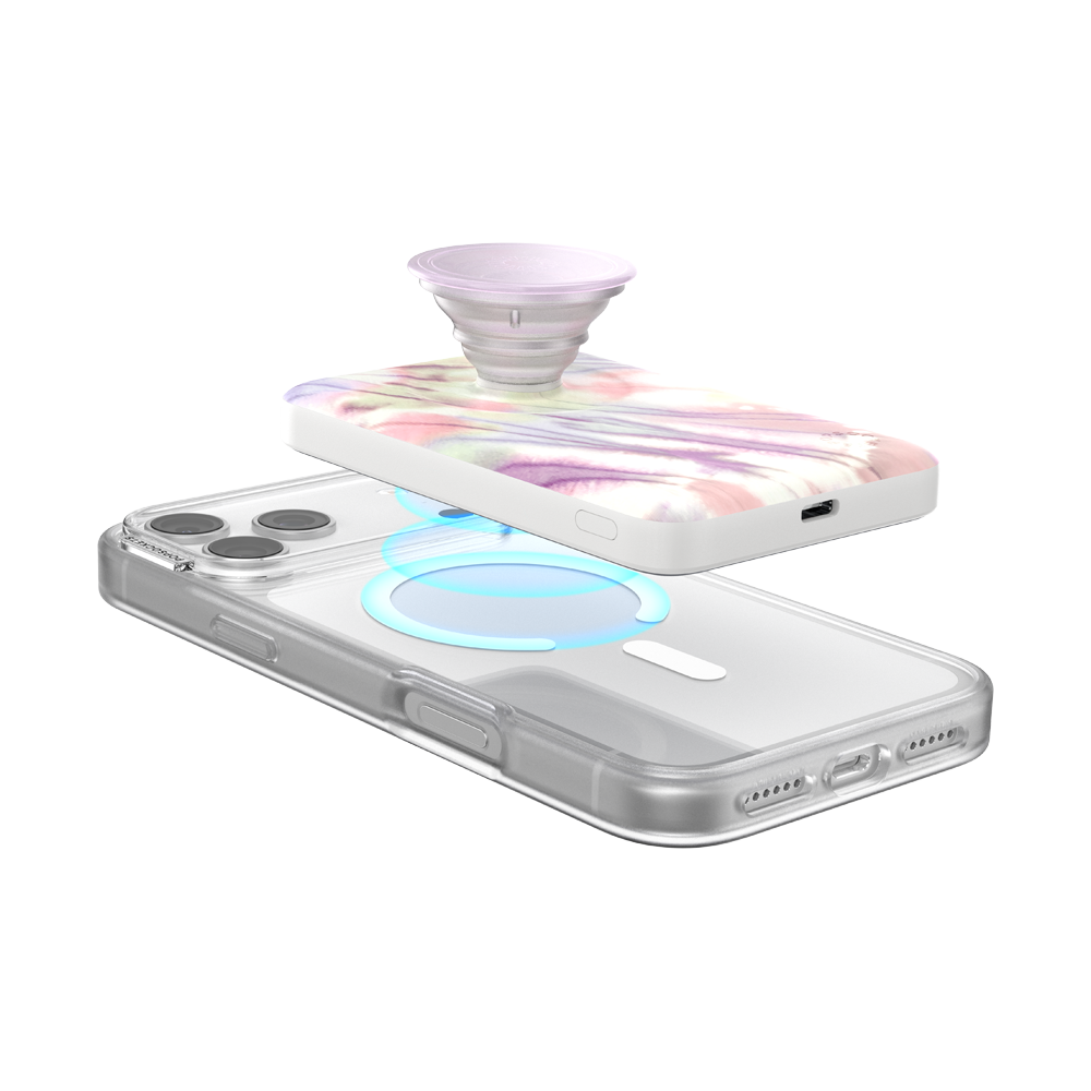 Coastal Tie-Dye Purple — MagSafe PowerPack - US 30127