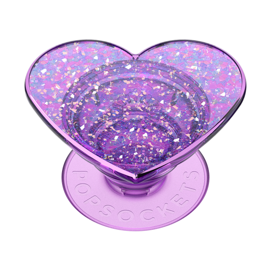 Iridescent Confetti Dreamy Heart — Adhesive PopGrip - US 58379