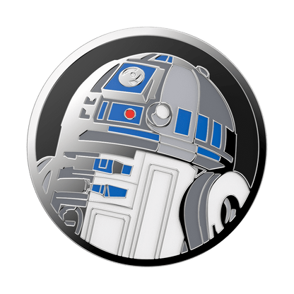 Enamel R2D2 — Adhesive PopGrip - US 42229