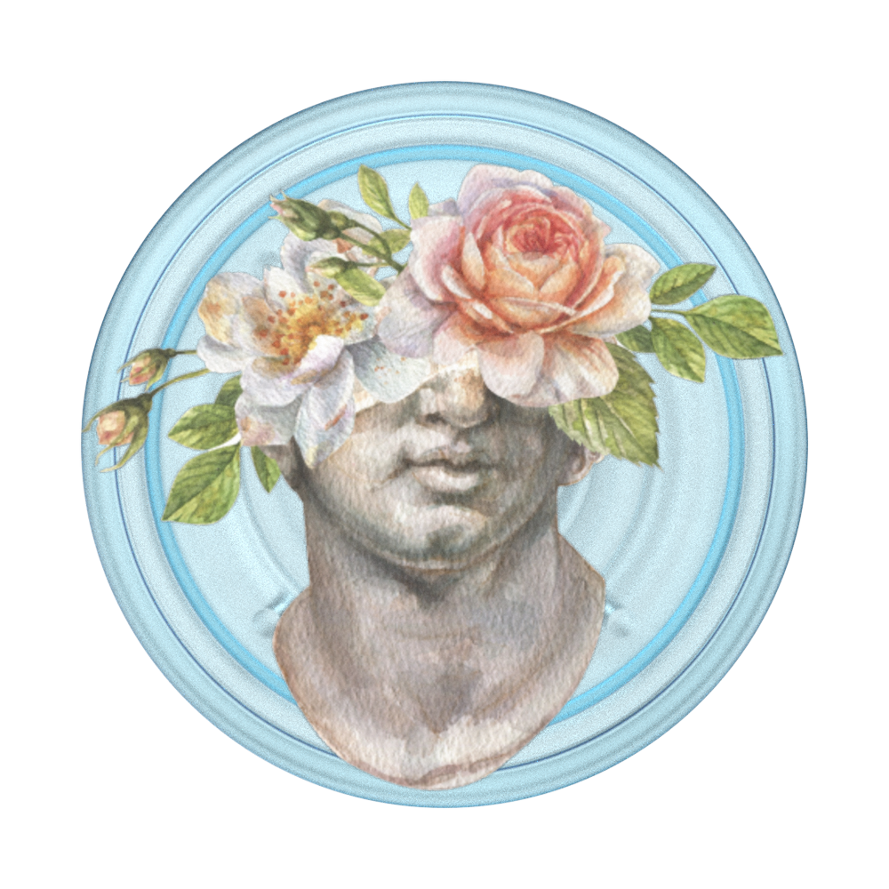 Floral Bust — Adhesive PopGrip - US 00949