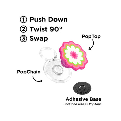 Molded Flower Kaleidoscope Pink — PopTop - US 15339