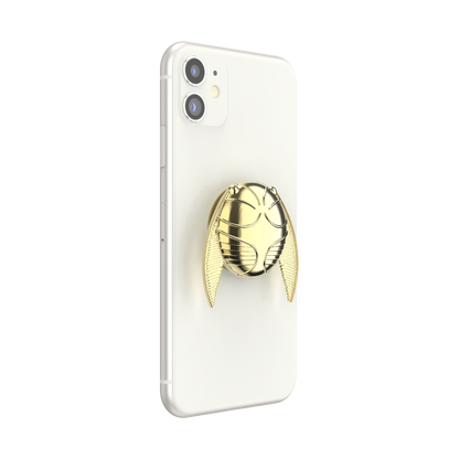 Puffy Enamel Golden Snitch — Adhesive PopGrip - US 91180