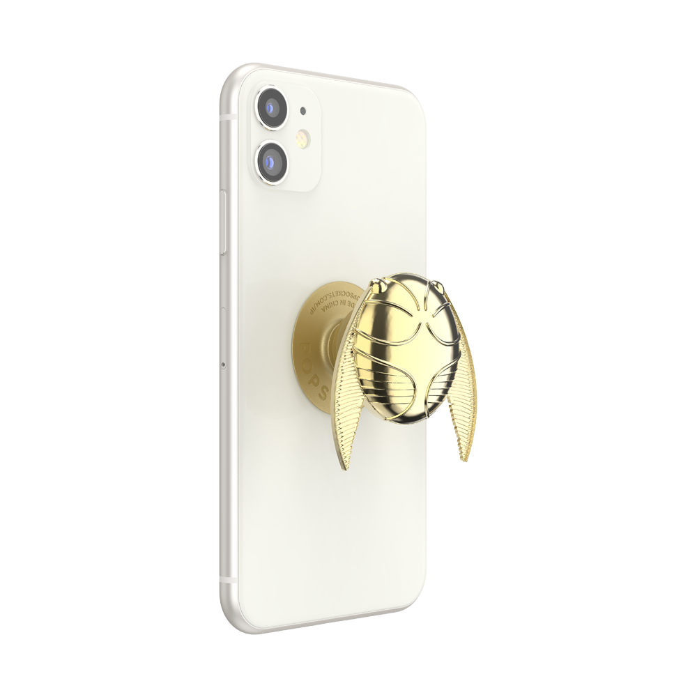 Puffy Enamel Golden Snitch — Adhesive PopGrip - US 91180
