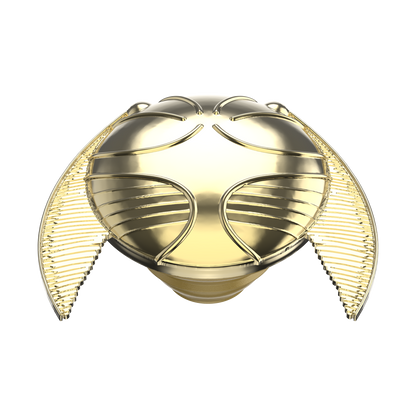 Puffy Enamel Golden Snitch — Adhesive PopGrip - US 91180