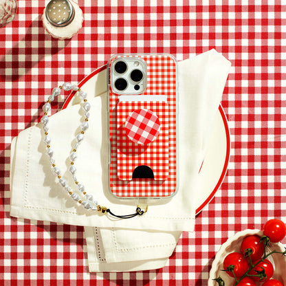 Red Gingham — iPhone 15 Pro Max MagSafe Case - US 39769