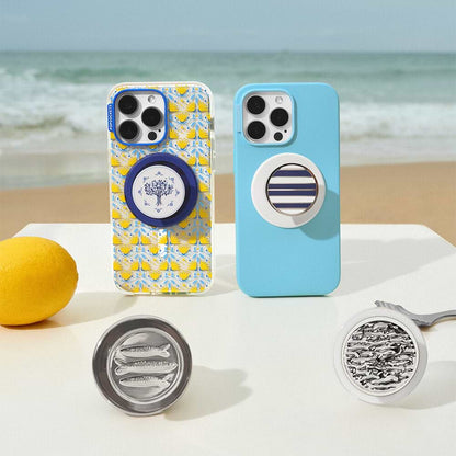 Enamel Nautical Stripe — MagSafe PopGrip - US 15432