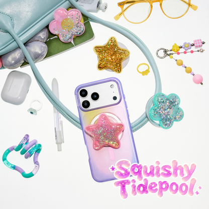 Tidepool Squishy Star Gold — MagSafe PopGrip - US 38593