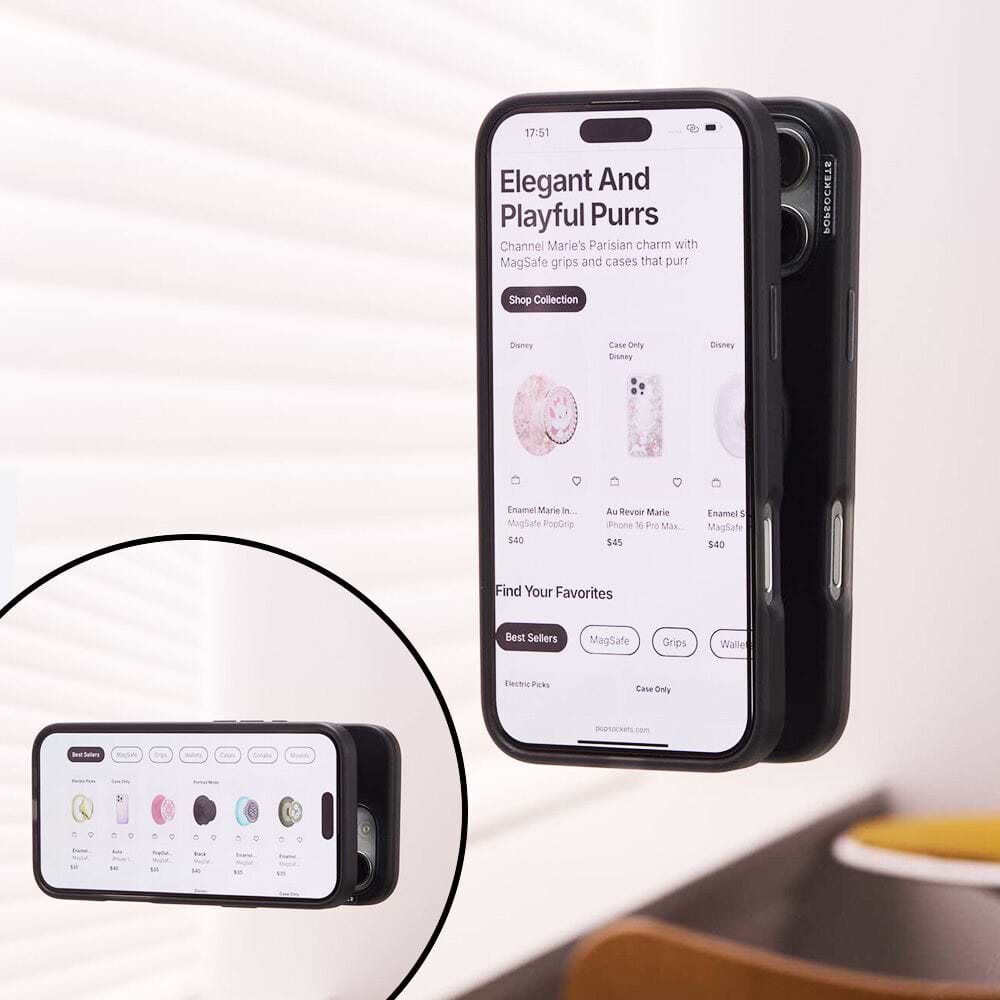 Clear — MagSafe Suck-Up Grip & Mount - US 09368