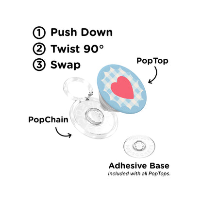 Gingham Heart —  PopTop - US 63862