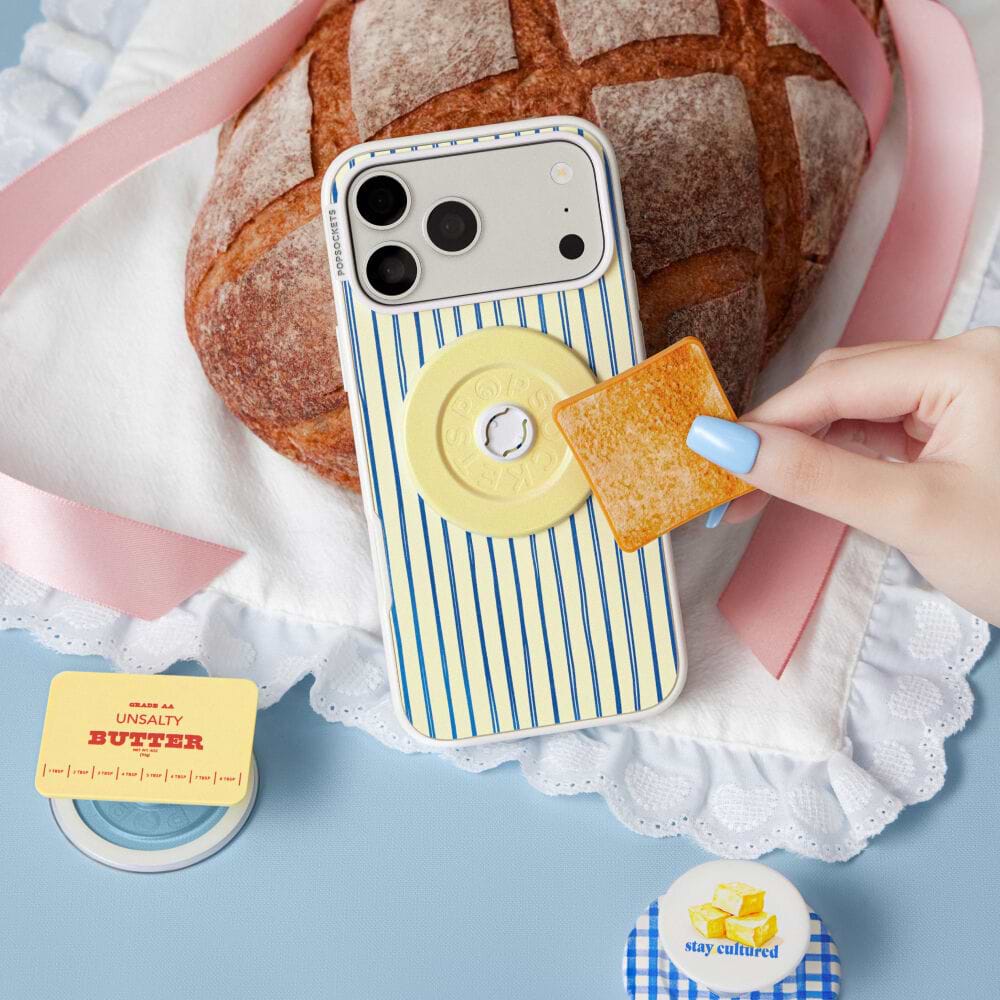 Butter Stripes — iPhone 15 Plus MagSafe Case - US 79392