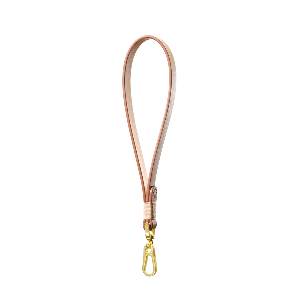 Vegan Leather Tan — Phone Wristlet - US 94632