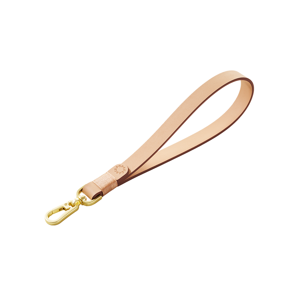 Vegan Leather Tan — Phone Wristlet - US 09544