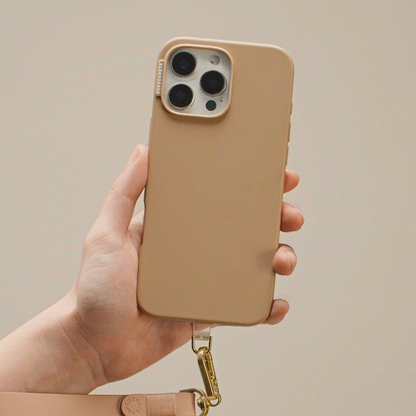 Soft Touch Latte — iPhone 15 Pro MagSafe Case - US 30480