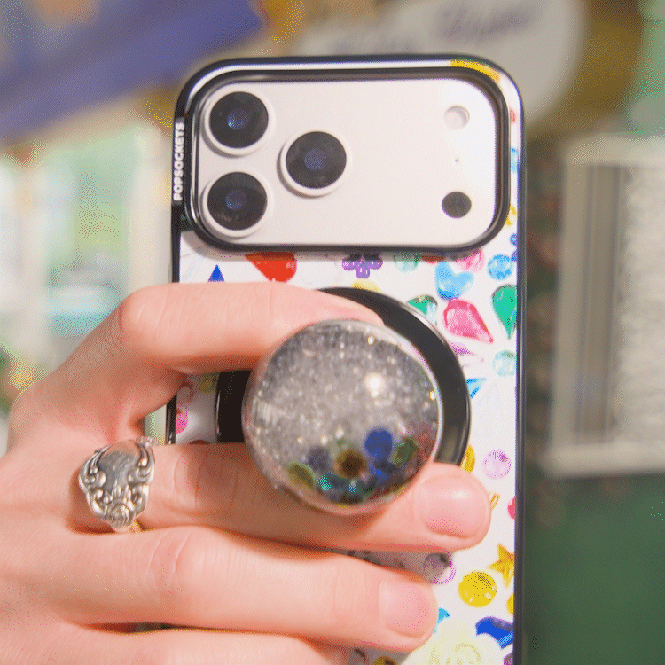 Tidepool Globe Rainbow Jackpot —  MagSafe PopGrip - US 65497